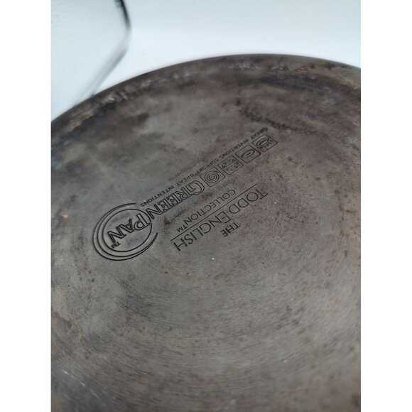 Todd English Limited Collection Green Pan 11" Frying Pan Skillet Lid Yellow - Picture 11 of 11